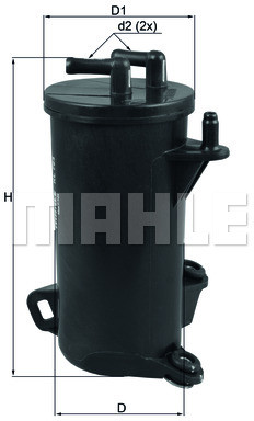 Mahle FILTR PALIWA KNECHT KL 764D HONDA CIVIC 14- CR-V 15 KL 764D