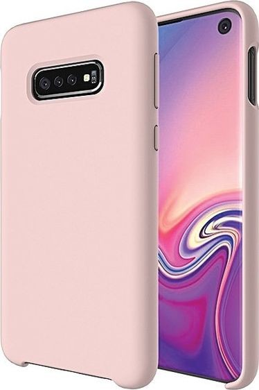 NoName Etui Silicone Samsung A20s A207 różowo złoty/rose gold KAT04460