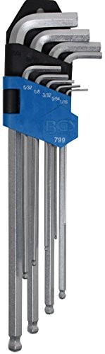 BGS technic BGS 799 cala otwór wewnętrzny sześciokątny klucz kątowy 1/16