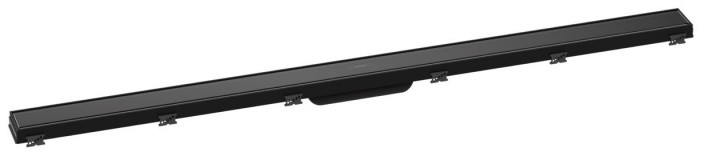 Hansgrohe RainDrain Match Odpływ liniowy 120 cm czarny 56042610