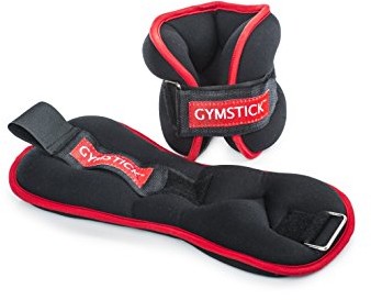 Gym Stick Gymstick ciężarki (1 para) (rozmiar uniwersalny), czarny, 1 kg CS-1400