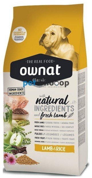 Classic Dog Cotecnica OWNAT LAMB 4 kg
