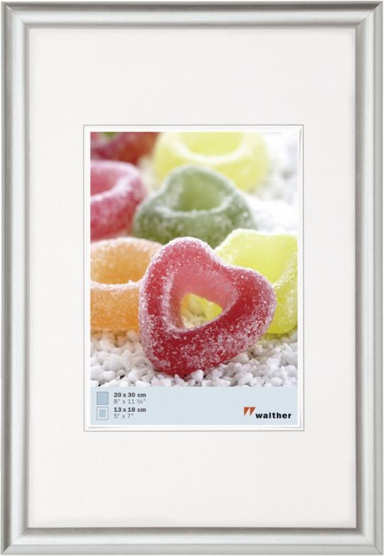 Walther Trendstyle silver 40x50 plastic frame KP050S - KP050S