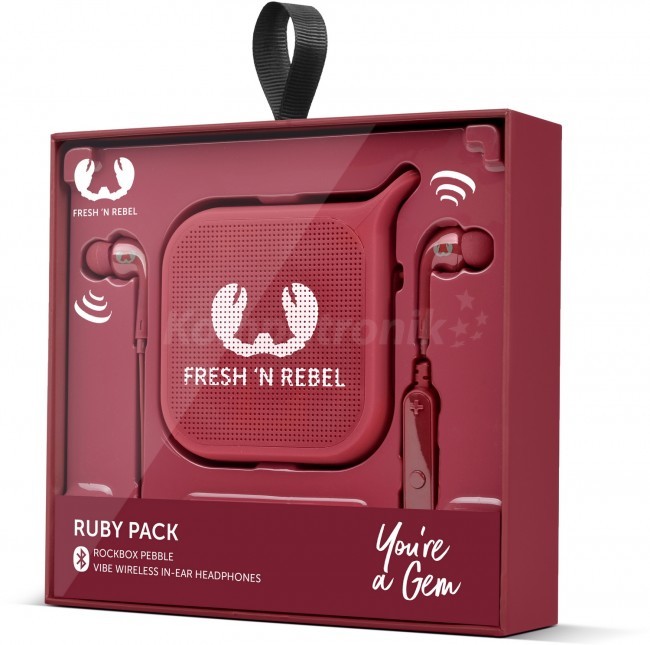 Fresh n Rebel Gift Pack Vibe Pebble Ruby