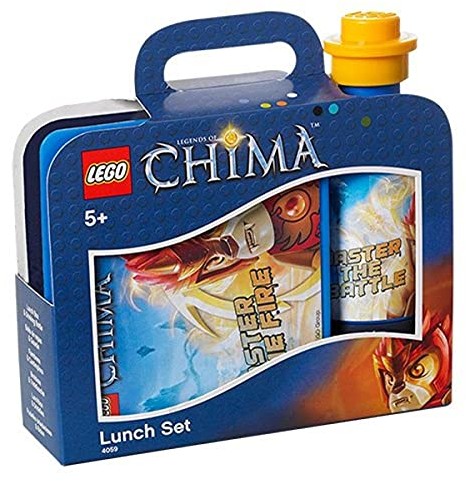 LEGO zestaw pojemników na lunch, kolor niebieski 40591720
