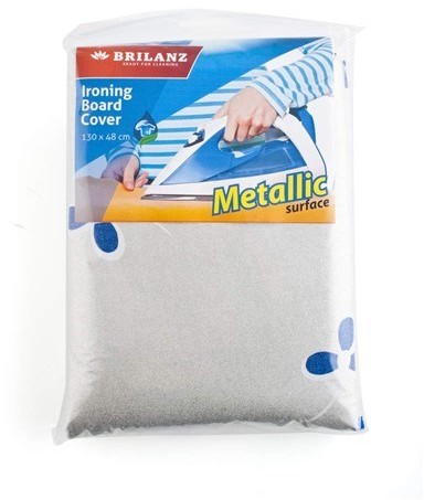 Brillianz metalizowany pokrowiec na deskę do prasowania 130 x 48 cm
