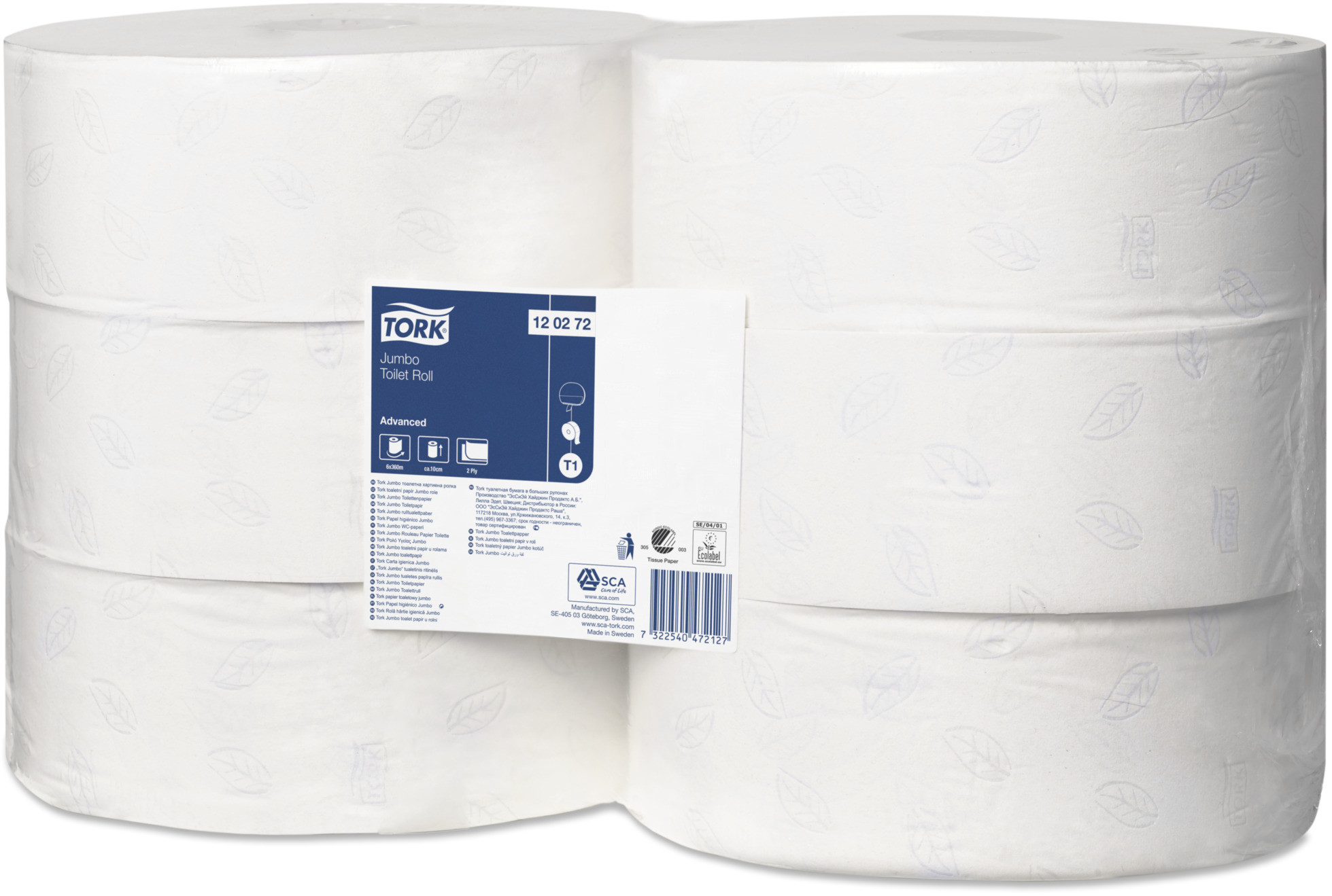 TORK papier toaletowy jumbo Advanced 120272 6 szt.