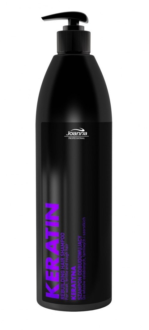 Joanna PROFESJONALNA Professional Keratin Szampon odbudowujący z keratyną 1000ml 60628