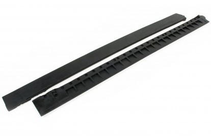 Coba Krawędź Najazdowa Do Mat Przemysłowych Coba Czarny 75 Mm X 1 M - Żeński SS010002F