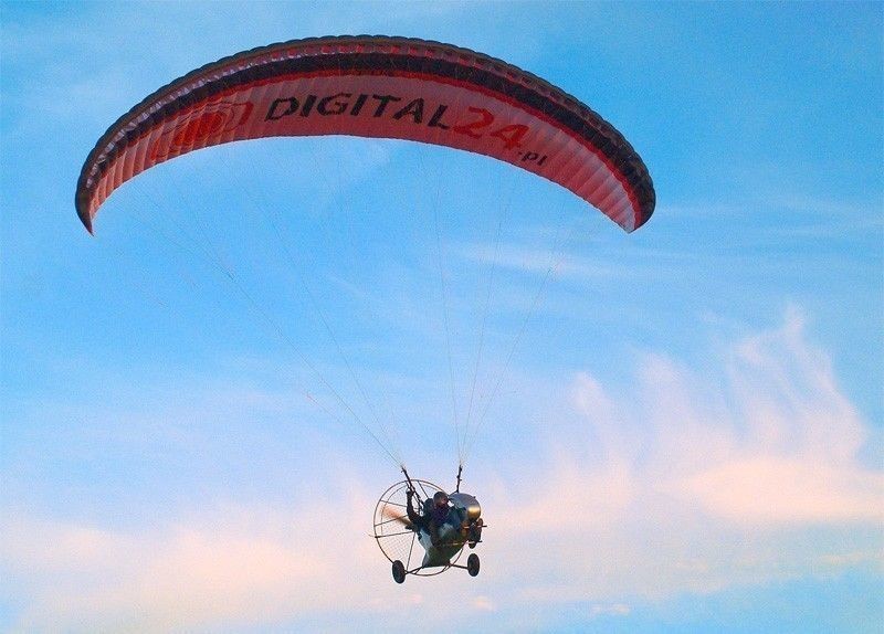 Lot paralotnią z wideofilmowaniem - Poznań - 30 minut LPZWP3