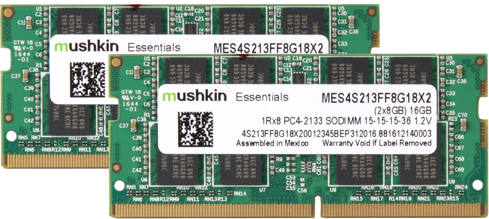 Mushkin 16GB MES4S213FF8G18X2 DDR4