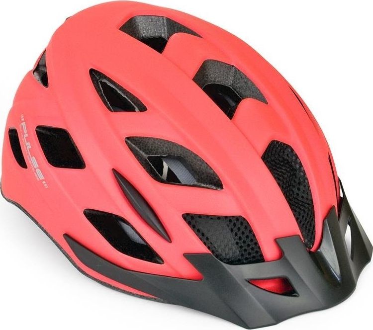 Author Kask Pulse LED X8 czerwony 21564-uniw