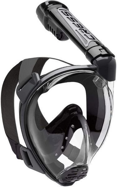 Cressi Duke Dry Full Face Mask Black/Black S/M