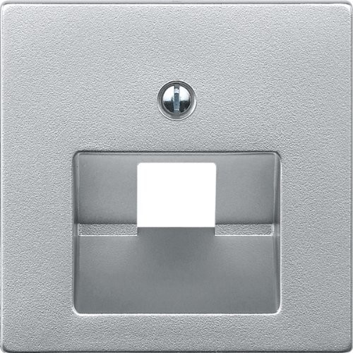 Merten Płytka centralna 298360 UAE-zastosowanie, 1-krotnie, aluminium, system M 1325903