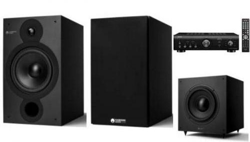 Denon PMA-600NE + CAMBRIDGE AUDIO SX60 + SX120