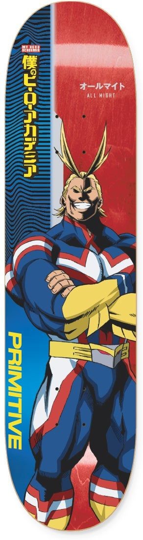 PRIMITIVE deck PRIMITIVE ALL MIGHT DECK Red