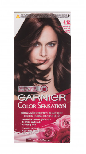 Garnier Color Sensation farba do włosów 40 ml dla kobiet 4,12 Shimmering Brown