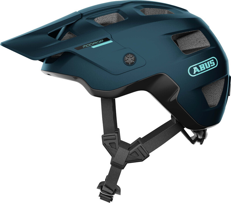 Abus MoDrop Helmet, niebieski S | 51-55cm 2022 Kaski MTB 64861