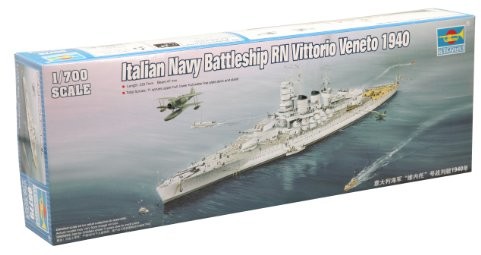 Trumpeter 05779 zestaw do budowy modelu Italian granatowy (marynarski) Battleship RN v. Veneto 1940