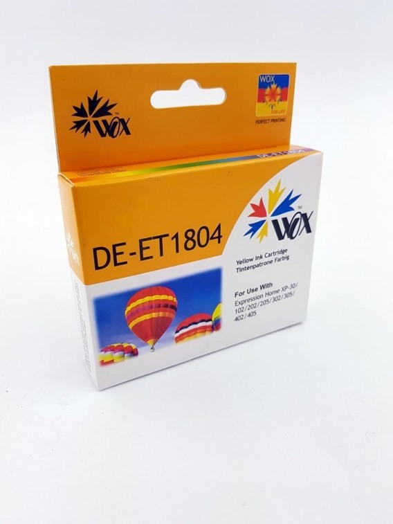 THI EPSON T1804 zamiennik WOX-E1804YN