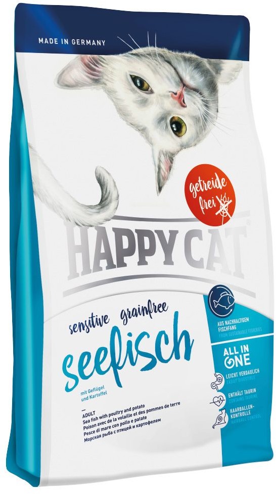 Happy Cat Sensitive Grainfree Seefisch 4 kg
