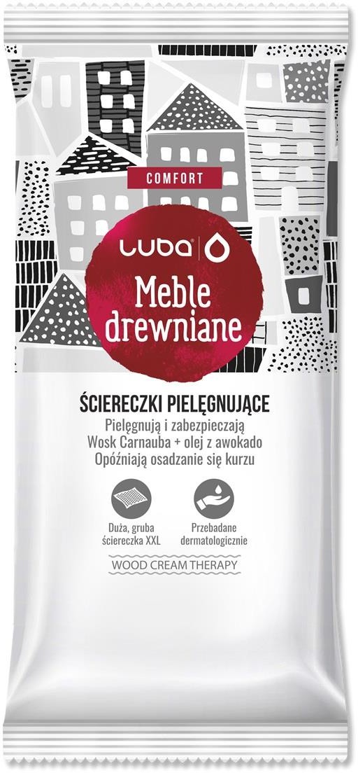 Luba Comfort ściereczki pielęgnujące do mebli drewnianych 32szt 101366-uniw