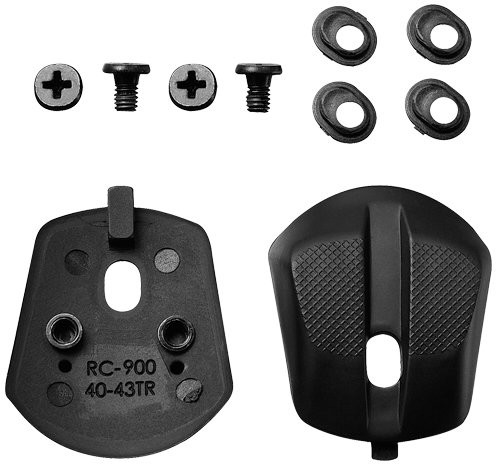 Shimano pięty ust. do SH-rc9, GR.36  40.5 2 ust., 4 śruby, 4 SPAC SMSHRC900HPS_Gris - (GRIS)