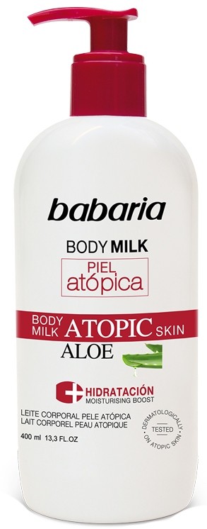 Babaria Balsam do ciała skóra Atopowa Aloes 400ml