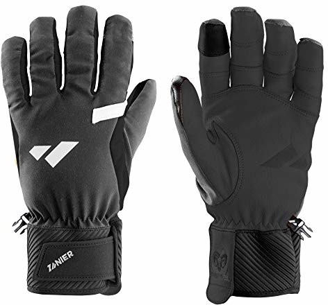 Zanier Unisex rękawice dla dorosłych 2118-2000-6,5, czarne, 6,5 21118-2000