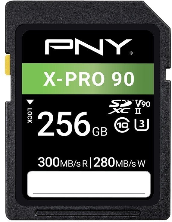 PNY Karta pamięci SDXC 256GB P-SD256V90300XPRO9-GE P-SD256V90300XPRO9-GE