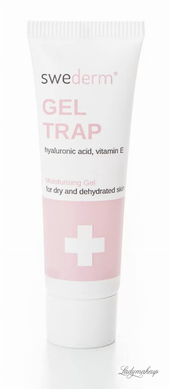 Swederm - Mini GEL TRAP - Moisturising Gel - Nawilżający mini żel do ciała z kwasem hialuronowym i witaminą E 8ml