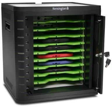 Kensington Charge & Sync Cabinet, Universal Tablet, Black (K67862EU)