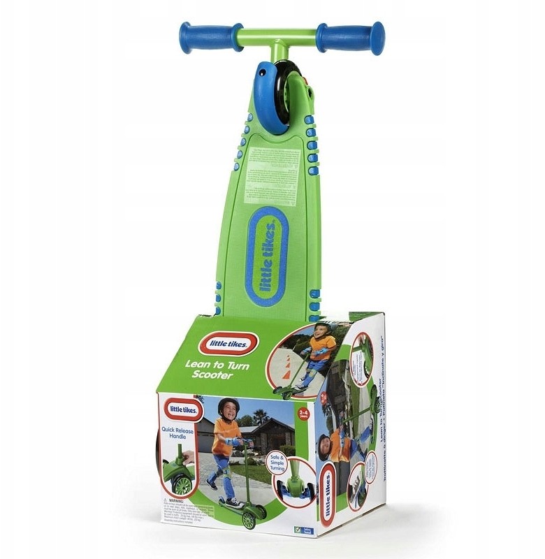 Little Tikes Hulajnoga Zielono-niebieska 640117