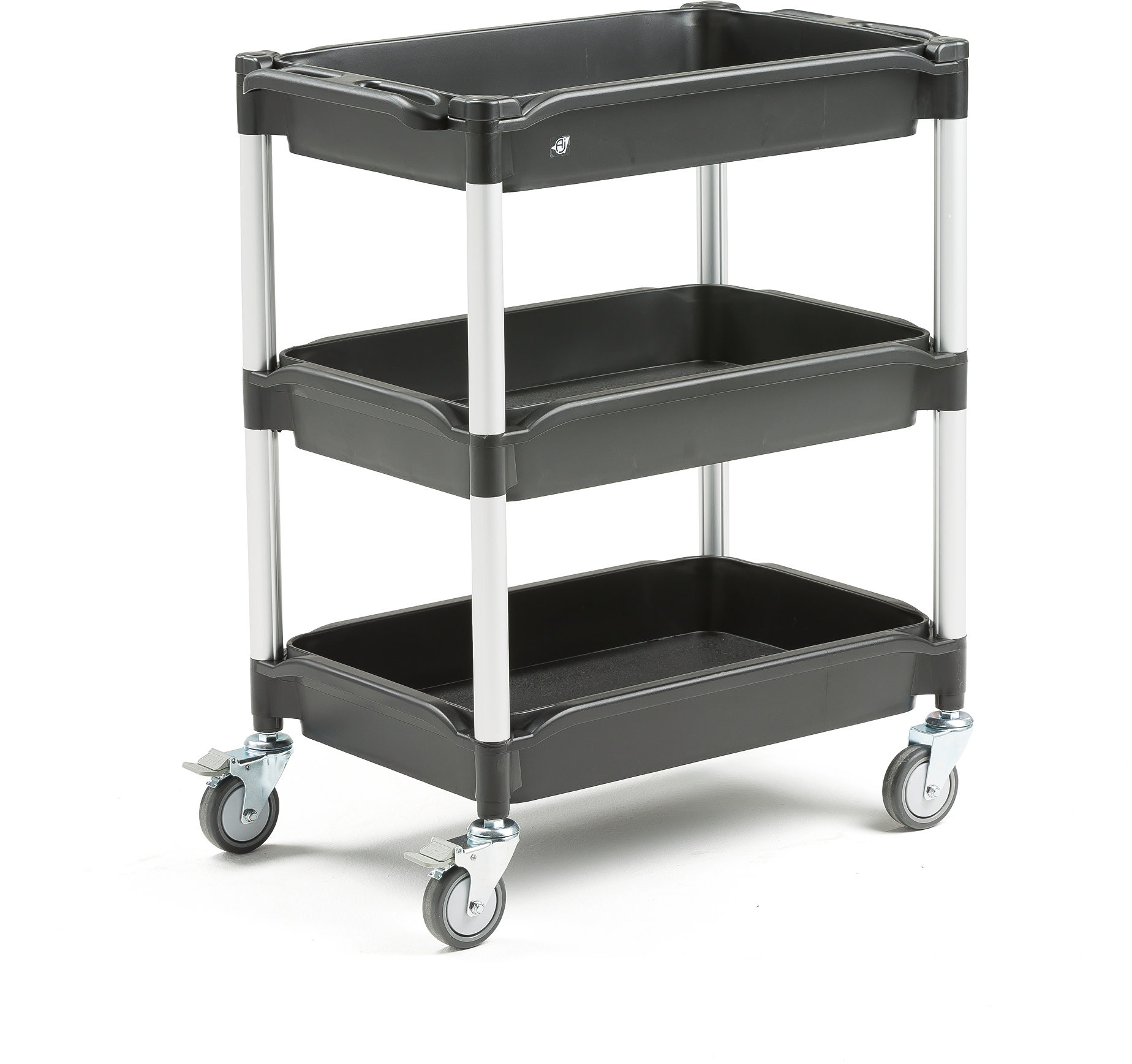 AJ Produkty Wózek serwisowy MOVE, 3 tace, 790x480x940 mm
