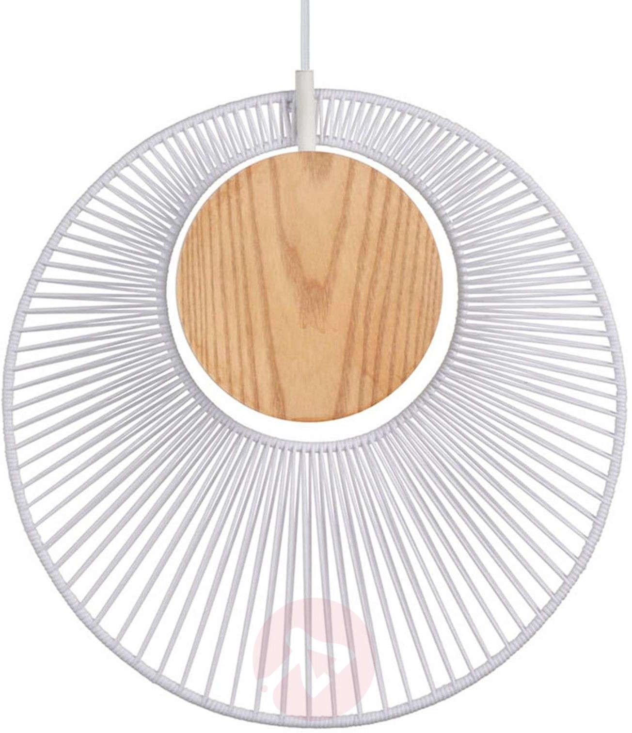 Forestier Forestier Oyster Design-Hängeleuchte, weiß