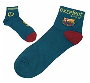 Oprawa Pack barça rower skarpety unisex, kolor żółty/niebieski, rozmiar uniwersalny 2383 (23830)