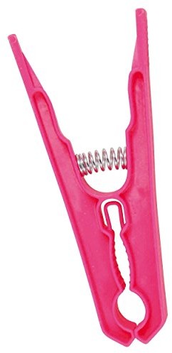 MSV 100112 12 sztuki spinaczami do bielizny polipropylenu Niebieski/biały/czerwony 9 x 0,1 x 0,1 cm 100112