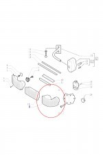 NEW HOLLAND CASE LAMPA PRZEDNIA LEWA DO TRAKTORA CASE CNH 87455684 87455684