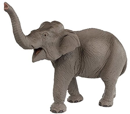 Safari Ltd Wild Wildlife azjatycki słoń realistyczna ręcznie malowana figurka figurka model jakość konstrukcji z bezpiecznych materiałów niezawierających BPA dla dzieci w wieku od 3 lat i do 227529