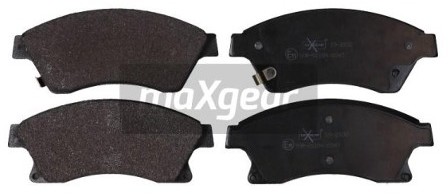 MaxGear Zestaw klocków hamulcowych, hamulce tarczowe 19-2102