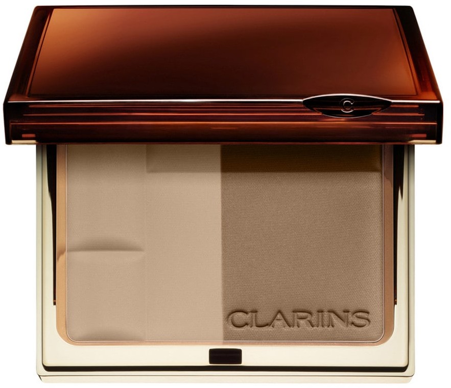 Clarins Bronzer brązujący Duo SPF 15 03 dark female 10g