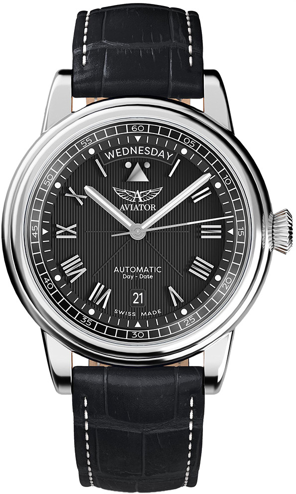 Aviator Zegarek V.3.35.0.274.4 DAY-DATE LIMITED EDITION -