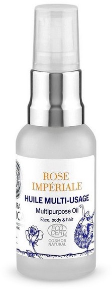 Natura Siberica Rose Imperiale Multipurpose Oil 30 ml Wielofunkcyjny olejek do twarzy ciała i włosów Hydrolat z Róż Rose de Grasse&Olejek Ylang Yla LETNIA WYPRZEDAŻ DO 80%