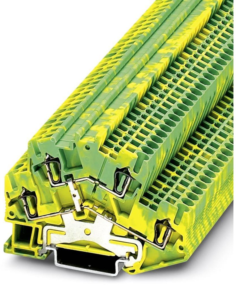 Phoenix Contact Listwy zaciskowe przepustowe STTBS 2 5-PE STTBS 2 5-PE Phoenix Contact 3038480 zielono-żółty Zawartość 50 szt STTBS 2 5-PE