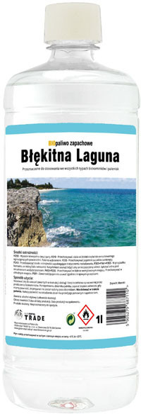 Paliwo do biokominka błękitna laguna 1 l