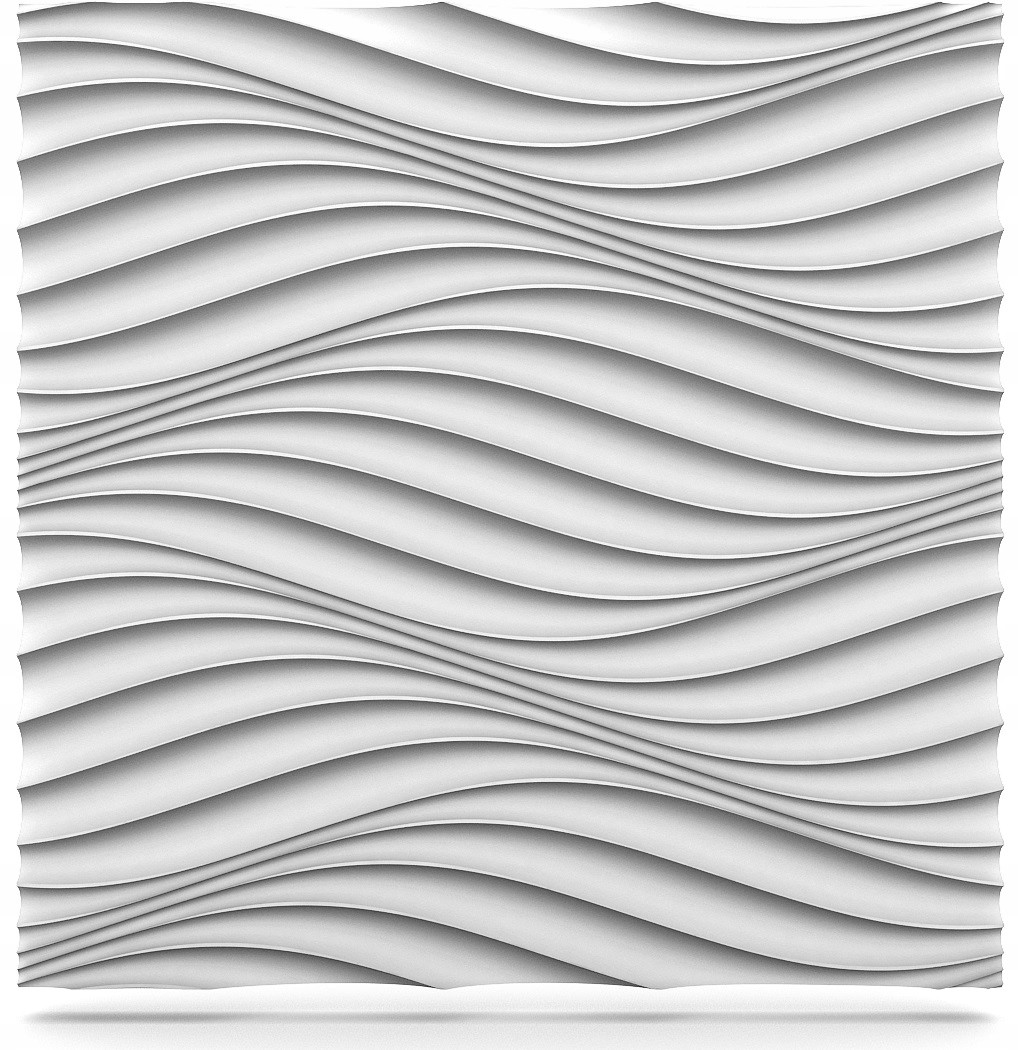 Styropianowe Panele Ścienne 3D 60x60 Wiatr