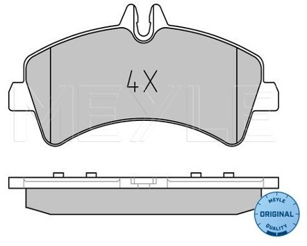 Wulf Gaertner Autoparts Zestaw klocków hamulcowych, hamulce tarczowe Wulf Gaertner Autoparts 025 292 1720