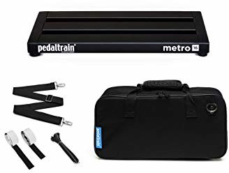Pedaltrain PT-M16-SC Metro 16 z miękką obudową 3 szyny - 40 cm x 20 cm PT-M16-SC