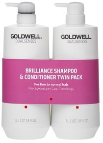 Goldwell Dualsenses Color Brilliance Duo zestaw do włosów farbowanych 2 x 1000 ml