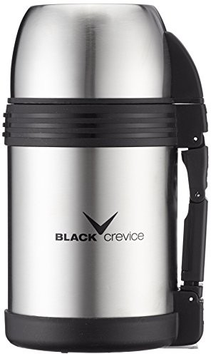 Black Crevice BCR2728 termos, kolor srebrny BCR2728_Silber_22 x 12 x 12 cm